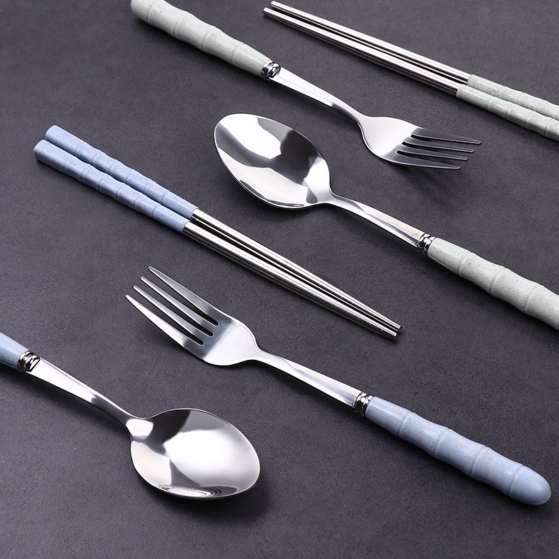 SET ALAT MAKAN SENDOK GARPU SUMPIT STAINLESS STEEL