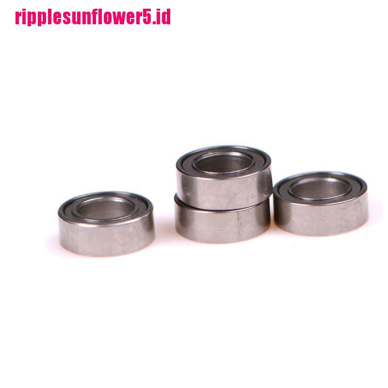 4pcs MR74ZZ ball bearing MR74ZZ 4x7 X 2.5 4x7 X 2.5mm Bahan metal