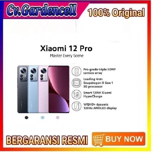 XIAOMI 12 PRO RAM 12/256GB GARANSI RESMI