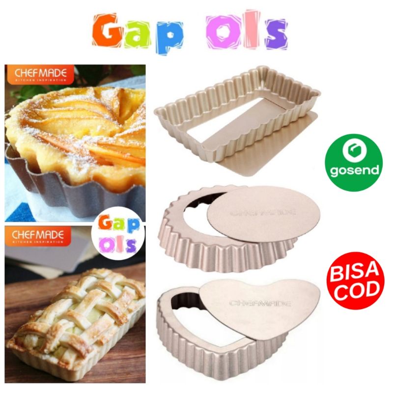Chefmade Loyang Pie Premium Loyang Anti Lengket Chefmade Loyang Tart