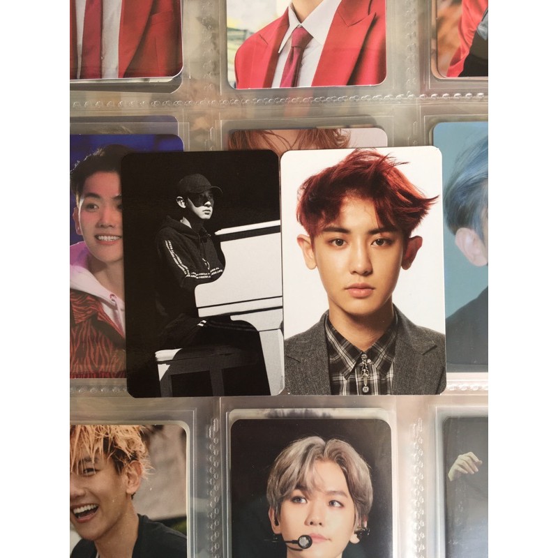 [2 PC] photocard pc chanyeol exo elyxion dvd + overdose