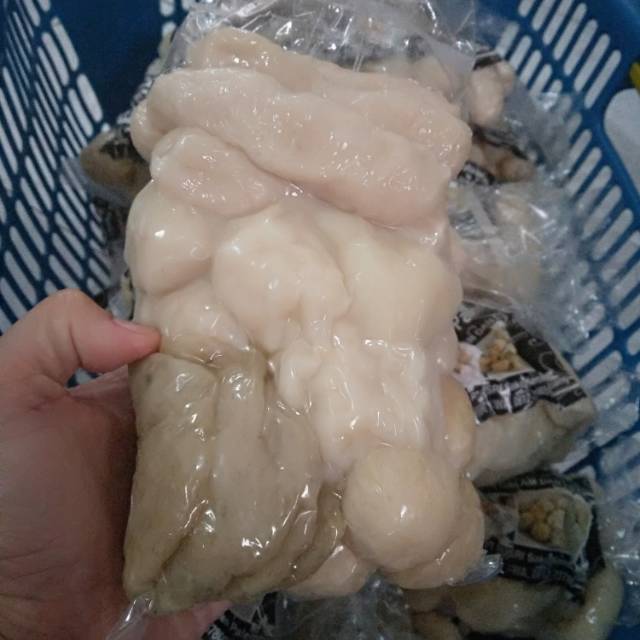 

Pempek yuni 25bh + cuka berat 1kg