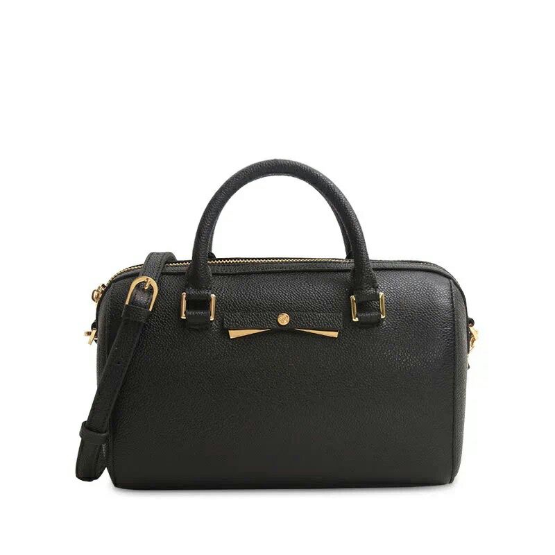 Tas Gobelini Rossy Mini Boston Black