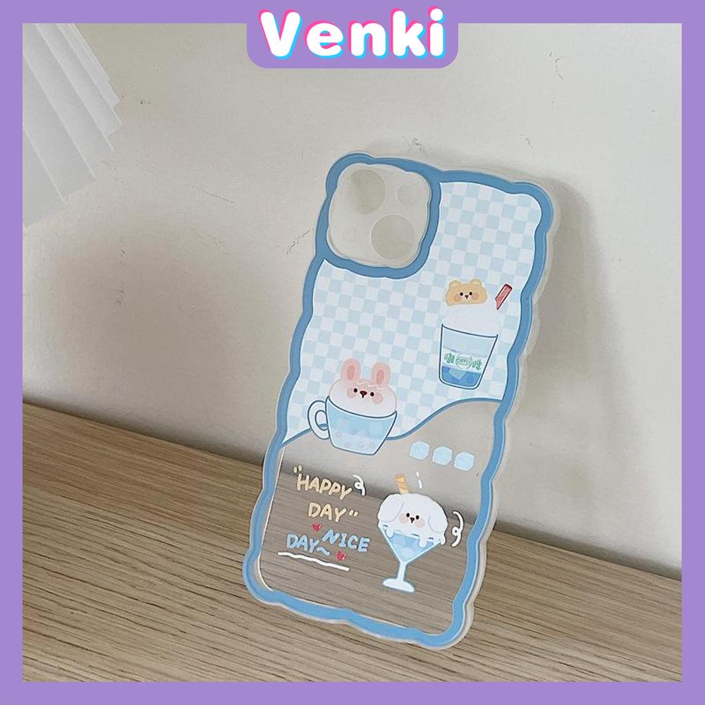 iPhone Case Silicone Soft Case Clear Case Wave Airbag Shockproof Camera Cover Protection Cartoon Cute Compatible For iPhone 11 iPhone 13 Pro Max iPhone 12 Pro Max iPhone 7 Plus xr