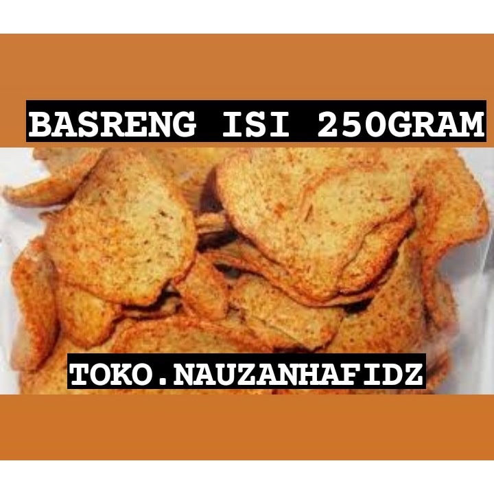 

SNACK KERIPIK BASRENG PEDAS GUTIH MAKANAN RINGAN 250GRAM
