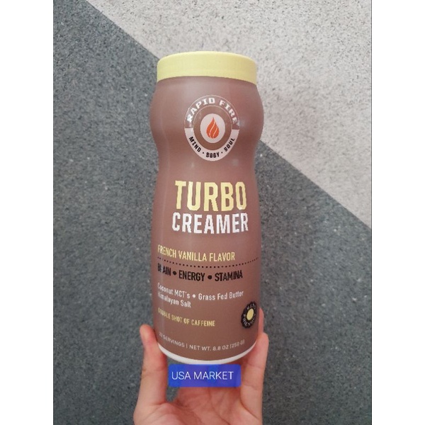 

Rapid Fire Turbo Creamer MCT Butter Himalayan Salt 250 gr