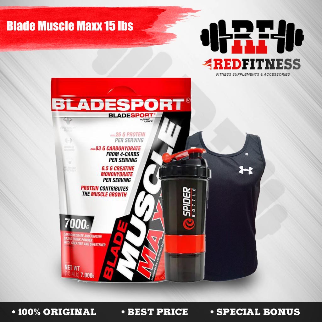 Blade Sport Muscle Maxx 15 lbs / MuscleMaxx Weight Gainer 7000 gr