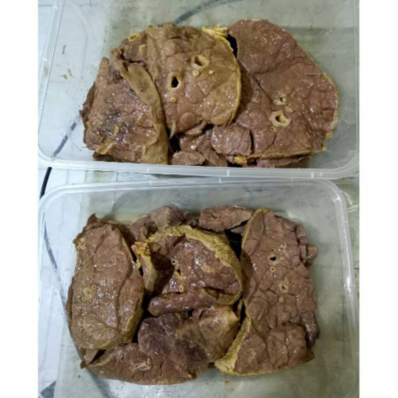 

Empal suwir- Paru sapi / paru ukep 500 gr (Frozen)