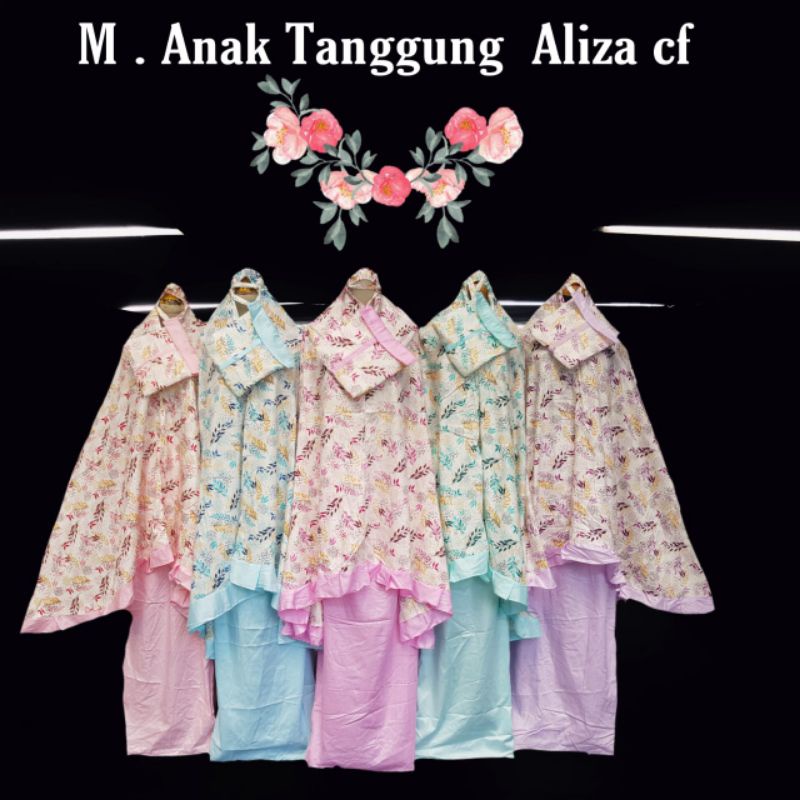 7-12 Tahun Mukena Anak Tanggung Motif Rayon Super Grosir - Ecer