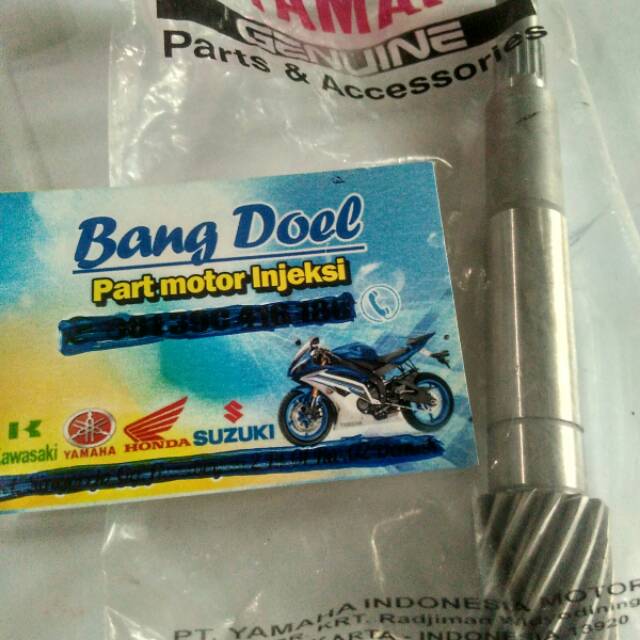 As shaft pully cvt belakang mio j m3 soul gt asli