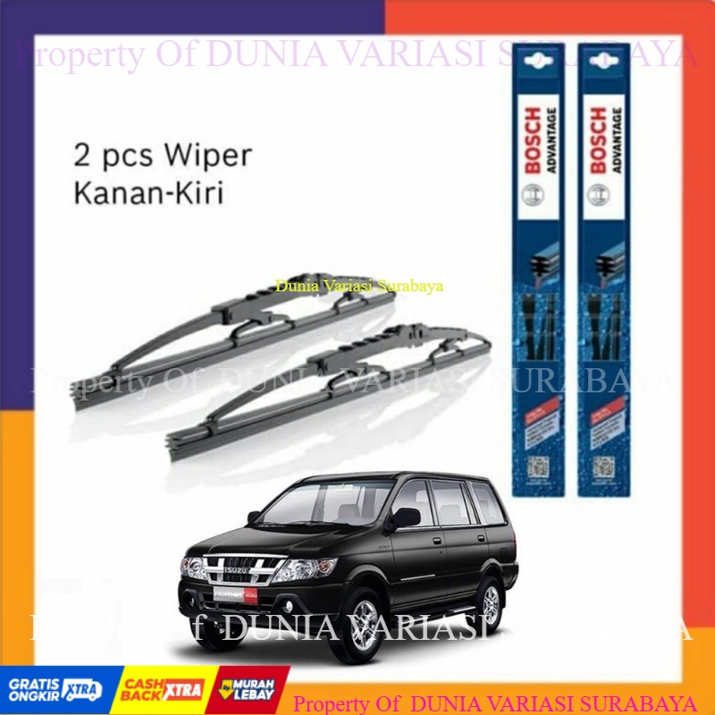Aksesoris Wiper Mobil Isuzu Panther eksklusif