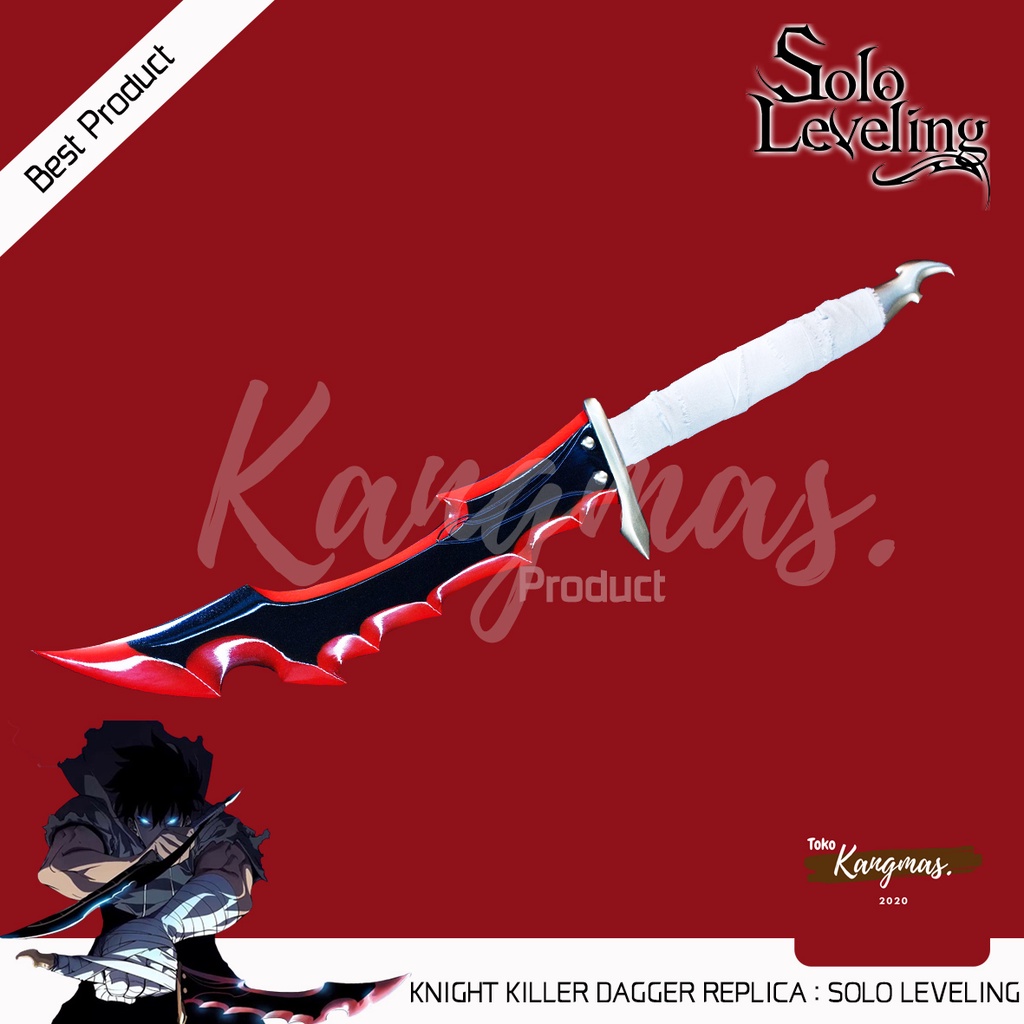 solo leveling dagger replica knight killer / solo leveling cosplay / solo leveling