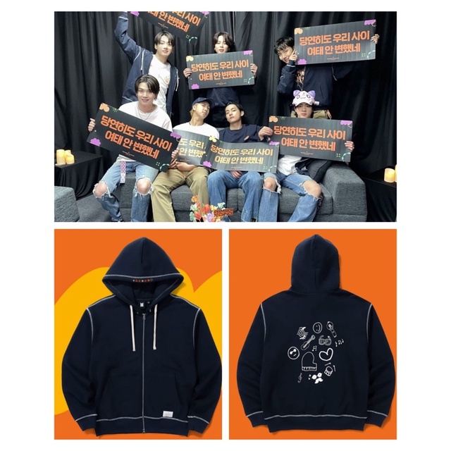 	 TERMURAH !!!Jaket Hoodie Jumper Zipper BTS Konser Permission to Dance ( OverDeck)	
