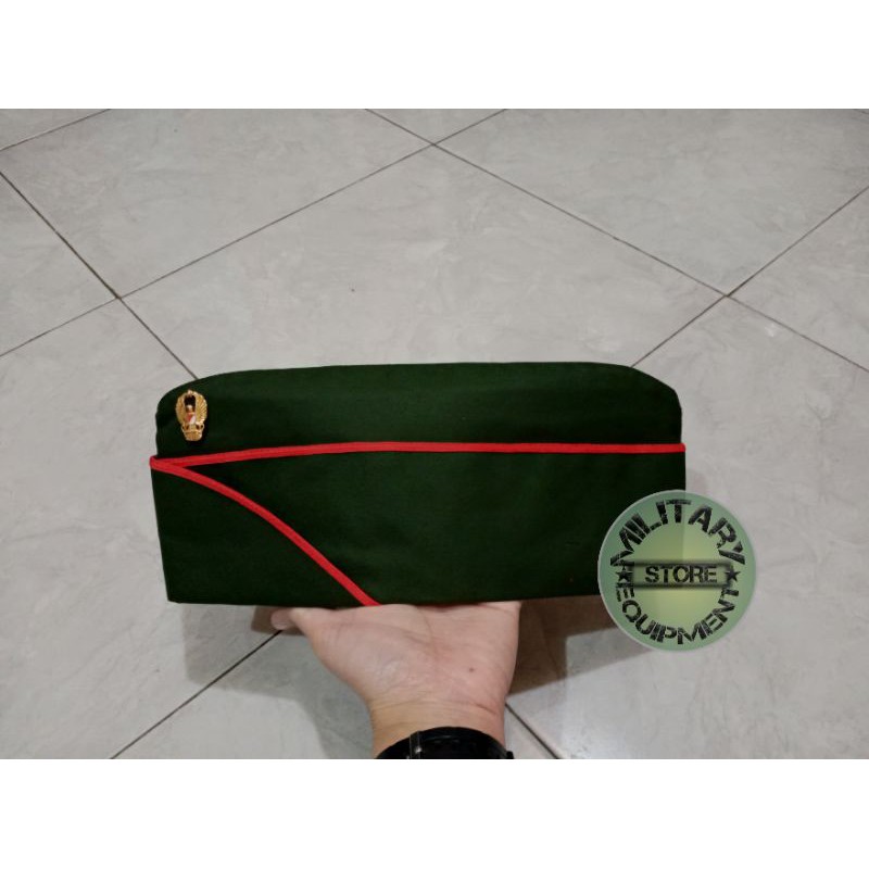 Topi mut tamtama TNI/Topi perahu asli jatah pembagian TNI