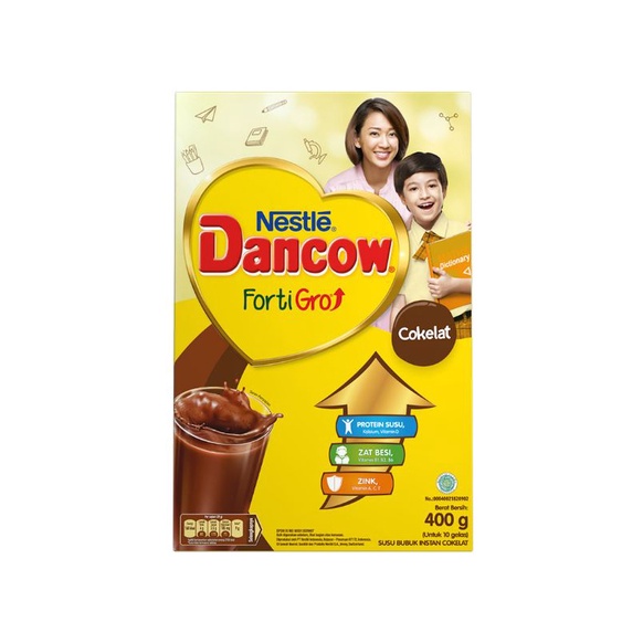 

Dancow Fortigro Susu Bubuk Cokelat Box390 G