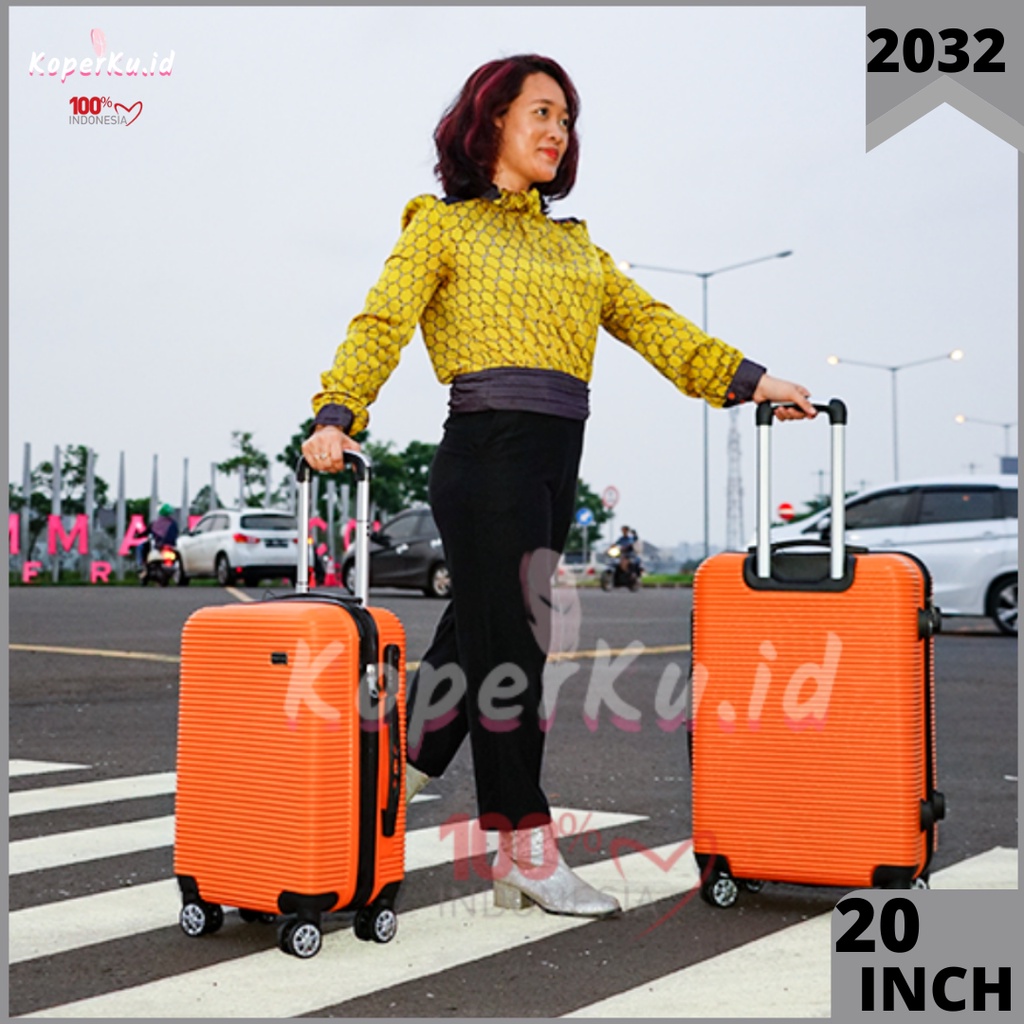 Koper_ku.id -  Koper 20 Inch Murah Polo Fans Tipe 2032 Variasi Warna Koper Umroh Koper Travel Tas Tr