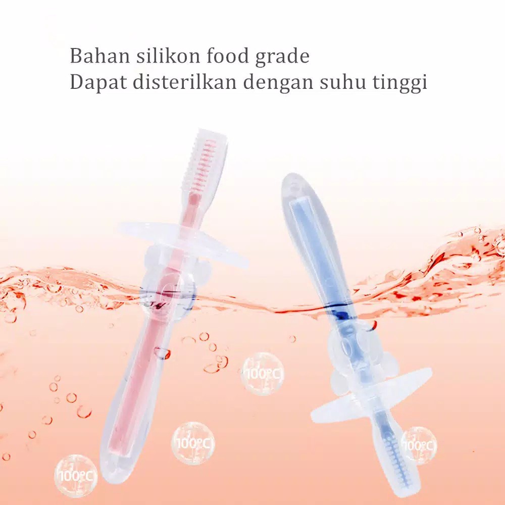 Finger Tooth Brush - Sikat Gigi Bayi Silicon - Pembersih Mulut Bayi