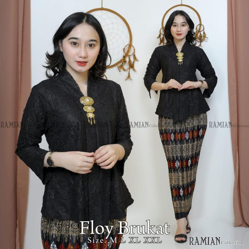 KEBAYA FLOY BURKAT kebaya floy burkat