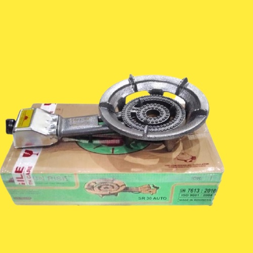 Kompor 1 Tungku Cor Sunrise SR 30 Auto | Kompor Api Seribu Sunrise SR30 Auto | Kompor Promo Murah
