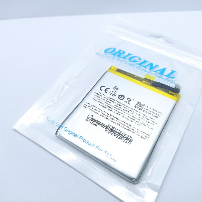 BATERAI BATRE BATTERY MEIZU M6 5.2 INCH CODE BATERAI BA711 ORIGINAL