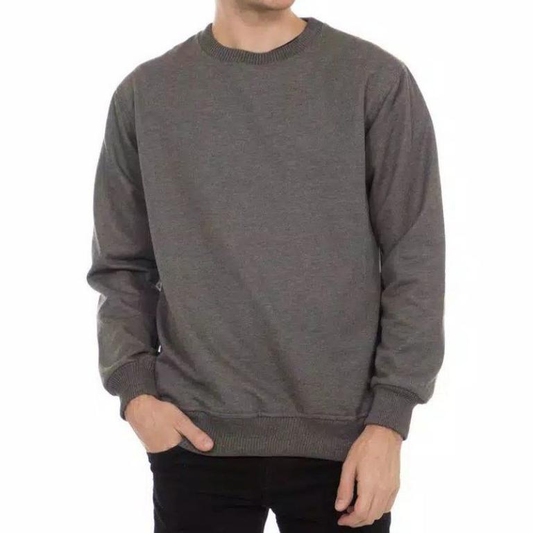 "BJA. 137518" CREWNECK POLOS / CREWNECK SIZE M L XL / HOODIE POLOS WANITA / CREWNECK UNISEX / CREWNE