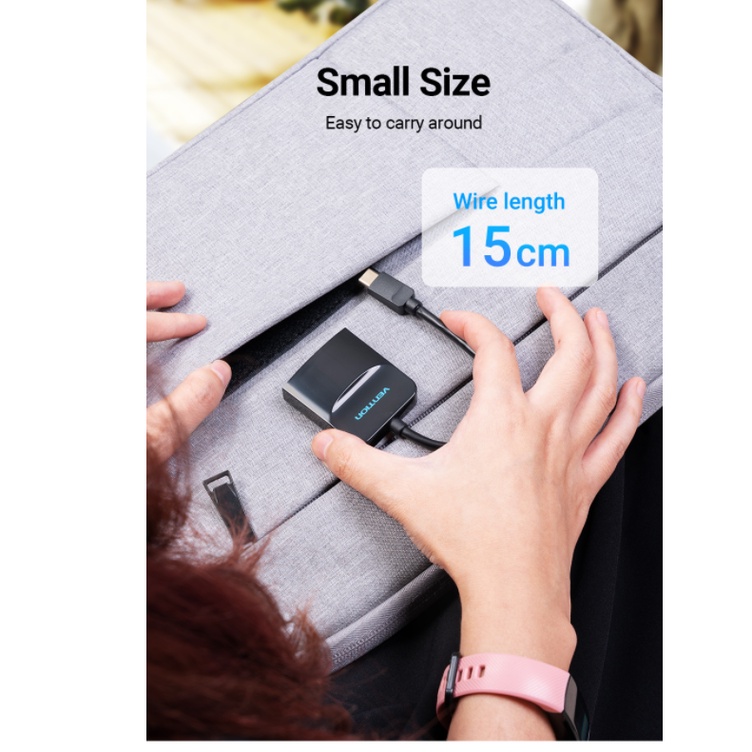 Vention Adapter Converter USB Type C to HDMI Thunderbolt 3 4K