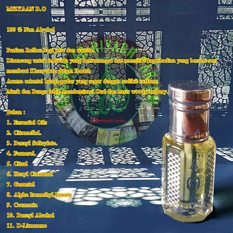 Bibit Minyak Wangi Mizyan By Banafa For Our