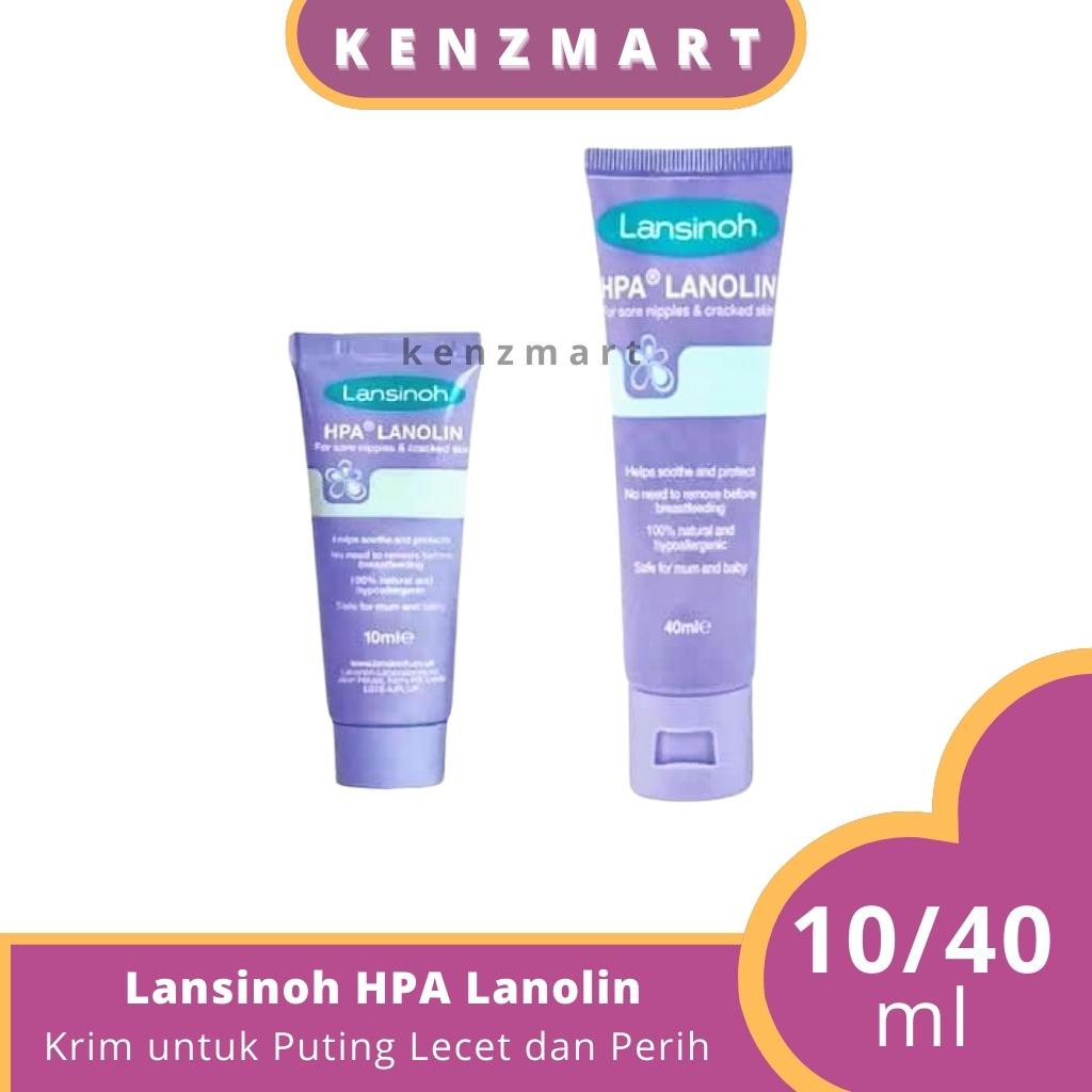 Lansinoh HPA Lanolin Nipple Cream 40g / krim puting lecet perih kering sakit ibu menyusui