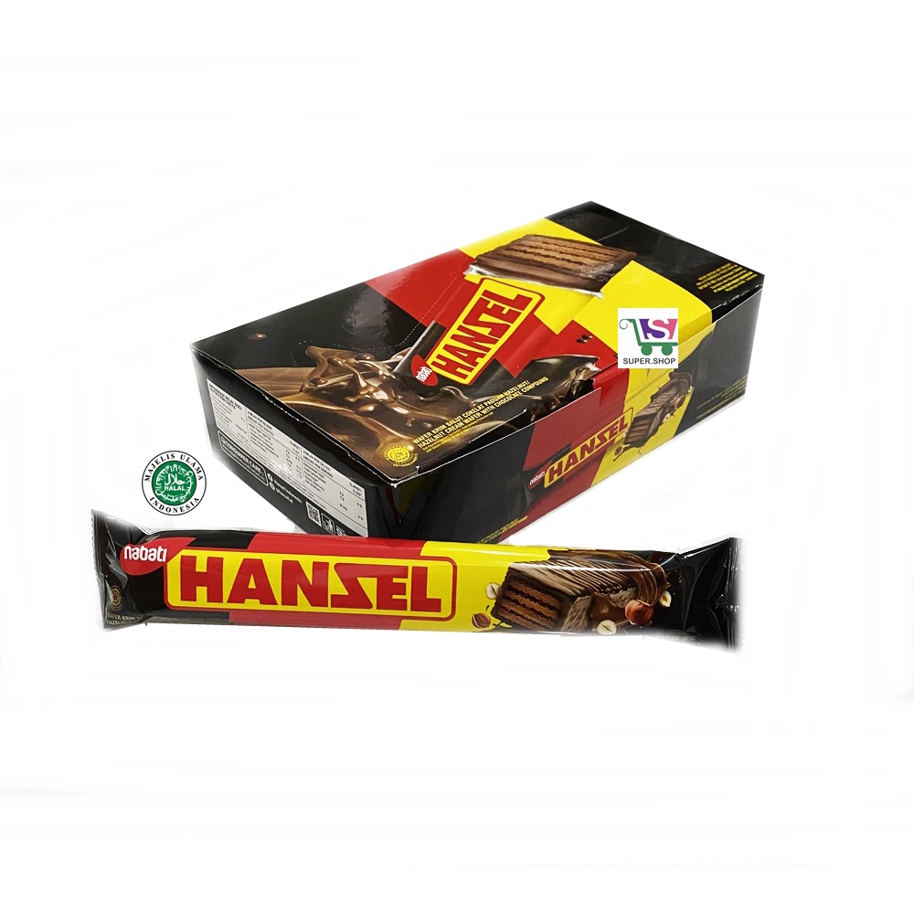 HANSEL Nabati Hansel Wafer Hazelnut (isi 12 pcs)