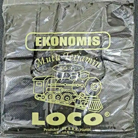 Kantong Plastik Hd Loco Ekonomis 24x40