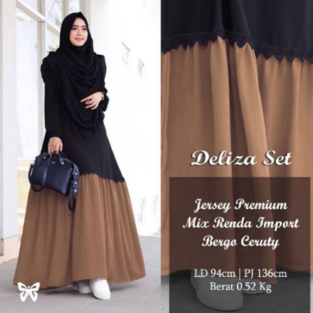 Deliza Syari 3 warna