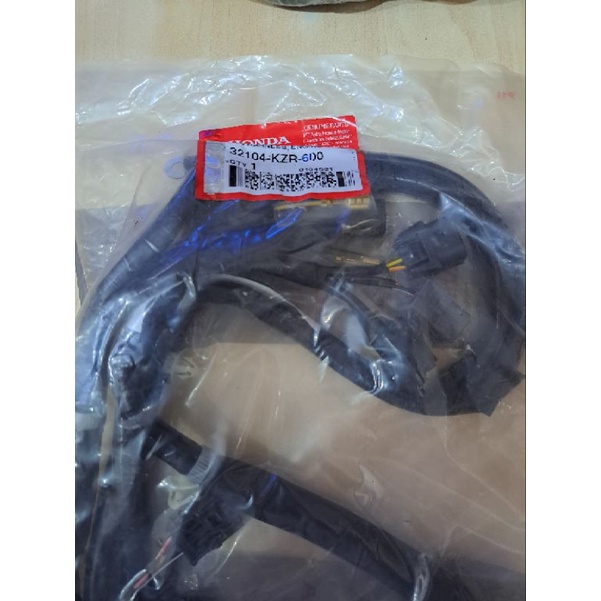 Kabel Bodi bagian Spull Vario 125 Bohlam /#Wire Harness KZR /#32104KZR600 /# Resmi AHM / # Astra Mot