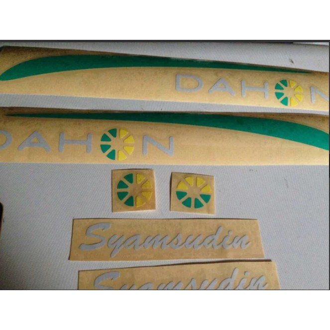 Stiker Dahon sepeda lipat VYBE Speed D7 P8 Dash P18 SUV D6