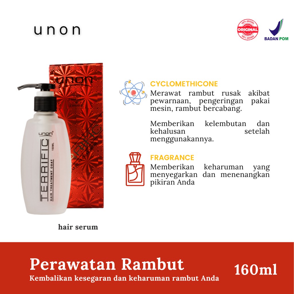 UNON Terrific Hair Treatment Coat 160ml