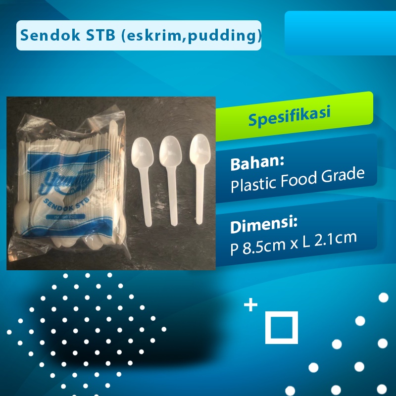 Jual Sendok Stb Jelly Pudding Pak Pcs Shopee Indonesia