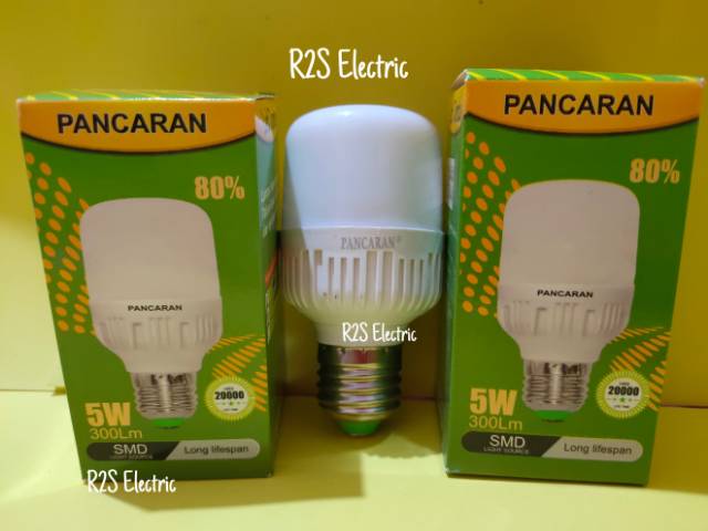 Lampu LED Murah 5 Watt Bulb Jumbo Pancaran/ New Pallas