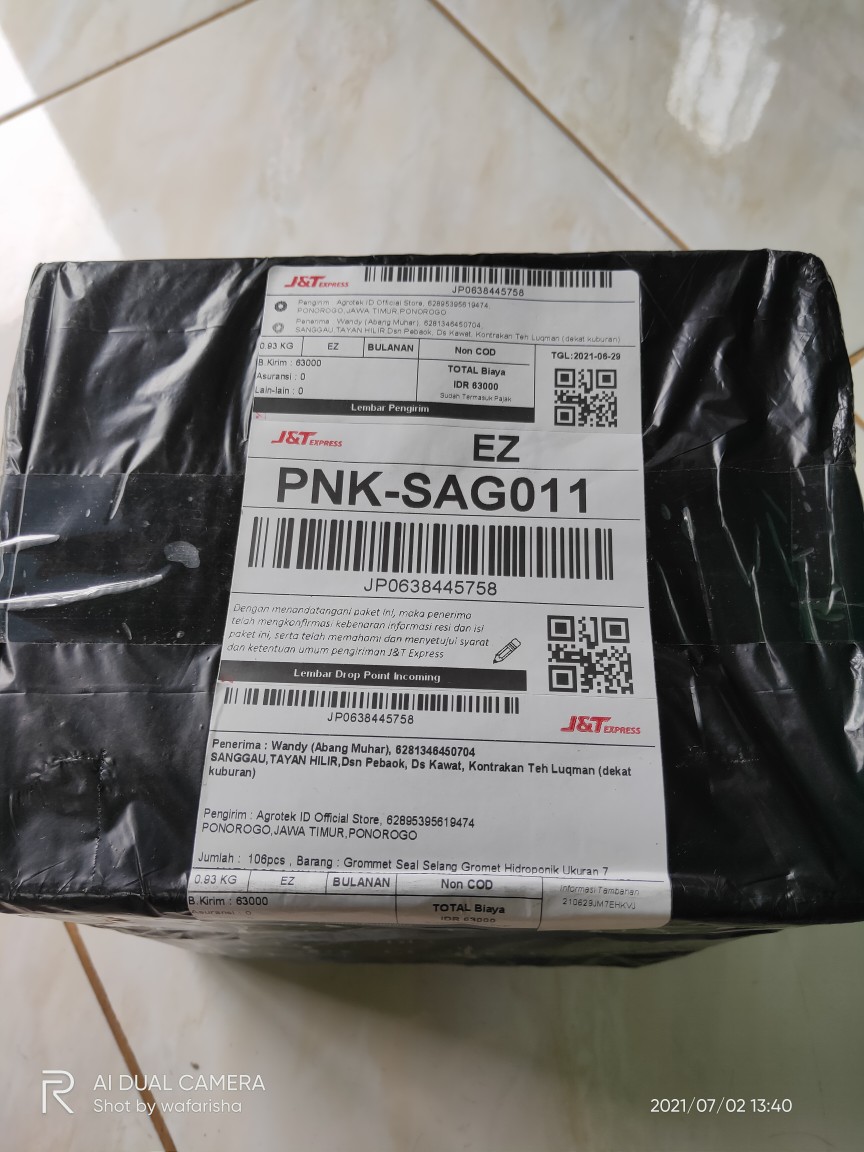 Kain Flanel Sumbu Hidroponik (50 Pcs)