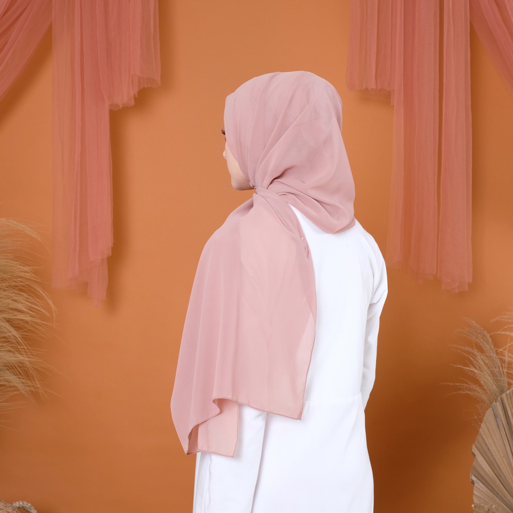 HIJAB PASHMINA KARET BAHAN CERUTY / KERUDUNG PASMINA MURAH DENGAN KARET / PASMINA LANGSUNG PAKAI TANPA PENITI