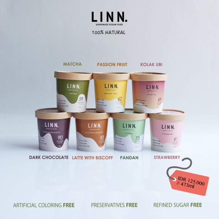 

Makanan Beku | Linn. Vegan Ice Cream 473Ml