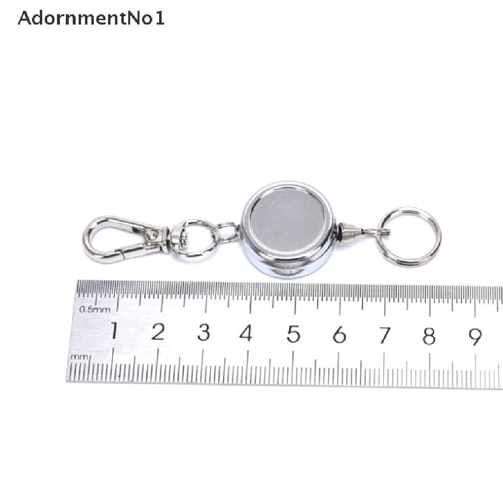 (AdornmentNo1) Gantungan Kunci Carabiner Retractable