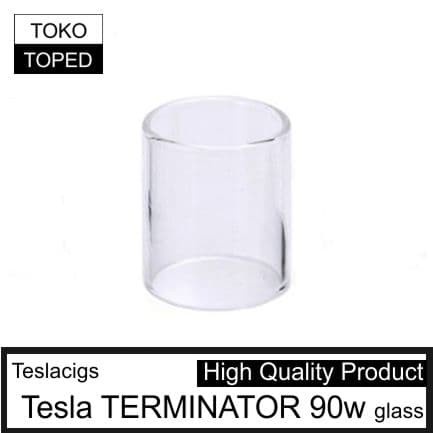 Kaca TESLA TERMINATORx 90 w Kit Replacement warna glass clear