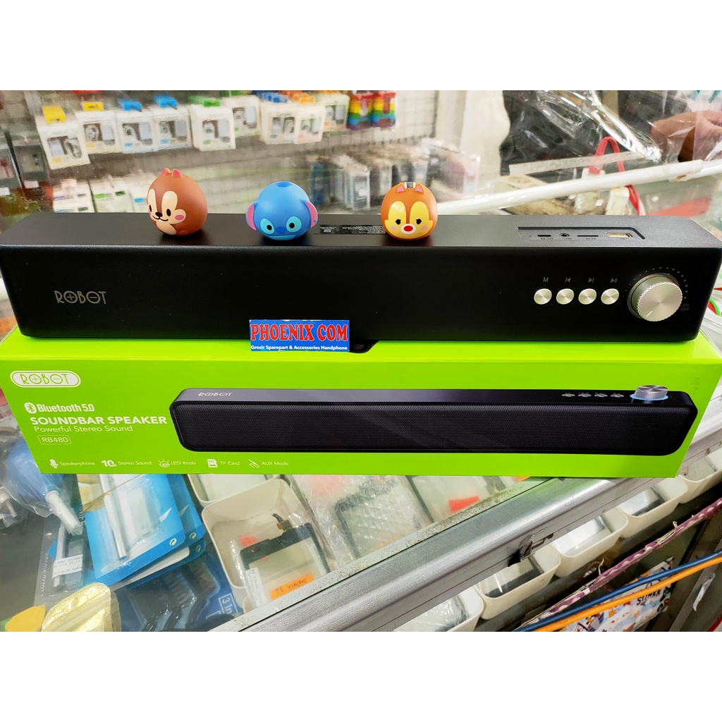 SPEAKER AKTIF ROBOT RB480 SOUND BAR COMPACT BLUETOOH 5.0