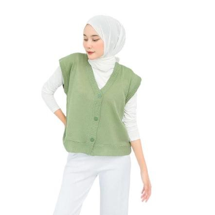 ✦ Rompi Rajut Wanita / Rompi Rajut / Atasan Wanita Rajut / Rompi Wanita Murah / Rompi Rajut Korea ✱