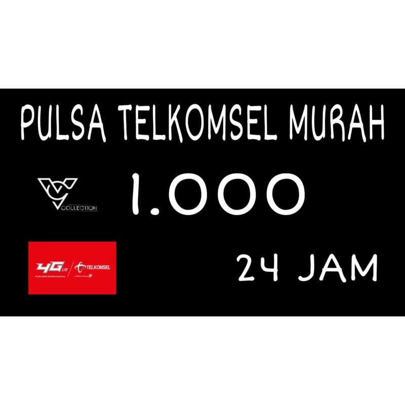 PULSA TELKOMSEL MURAH 1K 24 JAM