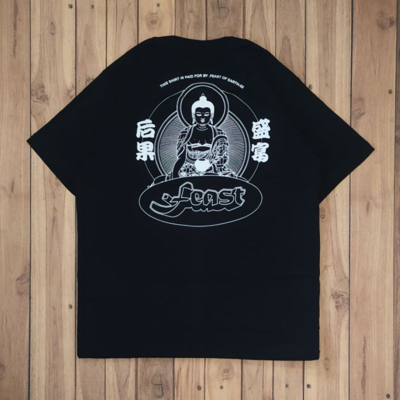 Ready Stock - Tshirt Feast - Selamat/Sukses Black