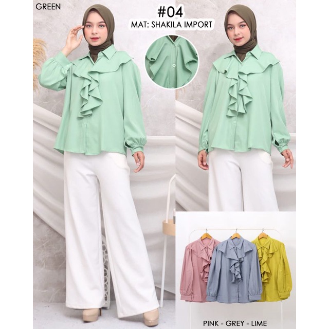 BLOUSE SHAKILA IMPORT WANITA