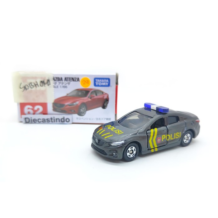 Tomica 62 Mazda Atenza Custom Polisi Indonesia Sabhara