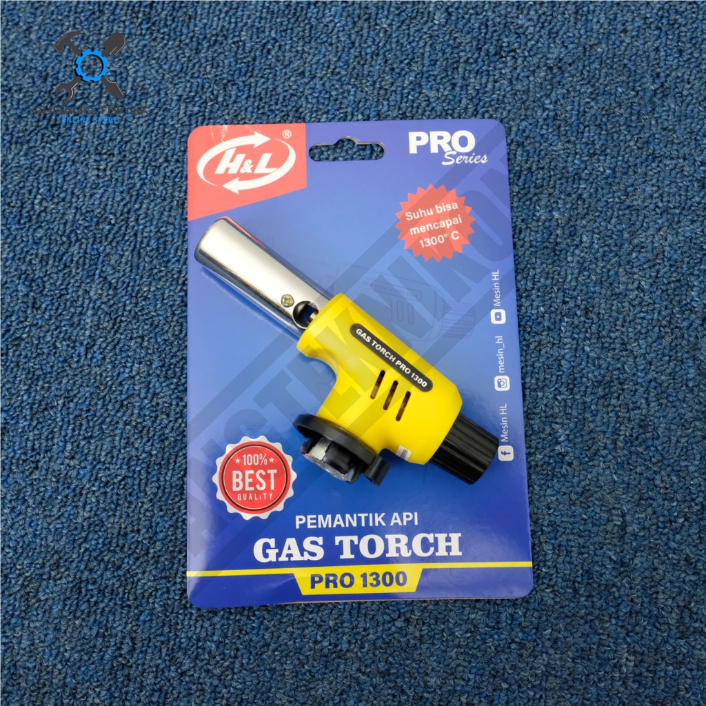 Gas Torch H&amp;L Pro 1300 / Alat Pemantik Gas Hnl 1300