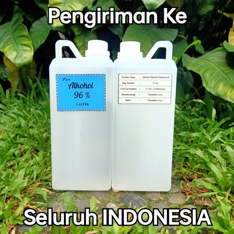 Alkohol 96% 1 liter | Alcohol 96% | Ethanol Technical Grade