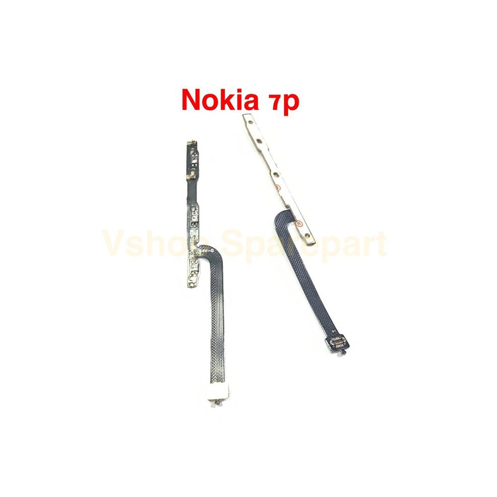 Flexibel Flexible On Off Volume Nokia 7 Plus TA1046 Original